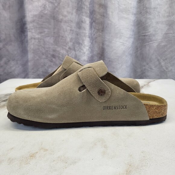 Birkenstock Tan Suede Loafers - Picture 13 of 15